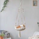 MacrameSwing™ | Hammock Balanço em Macramê para Gatos e Cães — Decoração e Conforto