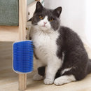 ScratchCorner™ | Escova de Canto Removível para Massagem e Remoção de Pelos de Gatos