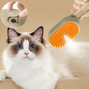 SteamGroom™ | Escova de Vapor Elétrica com Spray para Gatos e Cães