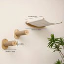 ClimbWall™ | Prateleira de Escalada para Gatos com Corda de Sisal