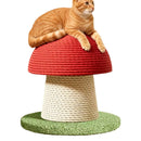 MushroomTree™ | Torre Arranhadora em Formato de Cogumelo para Gatos — Arranha, Escala e Brinca