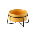 StandBowl™ | Conjunto Duplo de Tigelas de Cerâmica com Suporte para Gatos e Cães