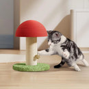 MushroomTree™ | Torre Arranhadora em Formato de Cogumelo para Gatos — Arranha, Escala e Brinca