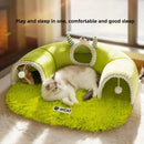 TunnelPlay™ | Túnel Brinquedo 3 em 1 com Bolas Interativas e Tapete para Pets