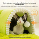 TunnelPlay™ | Túnel Brinquedo 3 em 1 com Bolas Interativas e Tapete para Pets