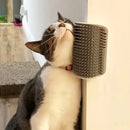 GroomCorner™ | Escova Massageadora e Arranhador de Canto para Gatos
