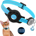 SmartTag™ | Coleira para Gatos com Suporte AirTag e QR Code de Identificação