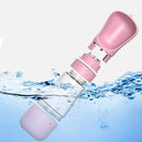 AquaGo2™ | Garrafa de Água Portátil 2 em 1 com Comedouro para Pets em Viagem