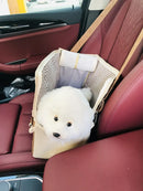 StyleCarry™ | Bolsa Transportadora de Tela para Gatos e Cães Pequenos