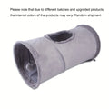 SnugTunnel™ | Túnel Dobrável de Pelúcia para Gatos e Cães — Brinca e Descansa