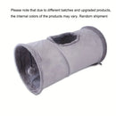 SnugTunnel™ | Túnel Dobrável de Pelúcia para Gatos e Cães — Brinca e Descansa