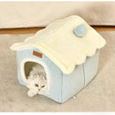 FoldHouse™ | Casinha Dobrável Removível e Lavável para Gatos e Cães de Pequeno Porte