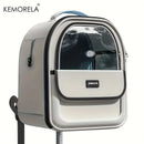 CapsulePet™ | Mochila Transportadora Grande com Cápsula Respirável para Gatos