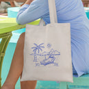 Bolsa Ecobag Estampa de Verão - 100% Algodão